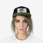 Unisex Flat Bill Hat