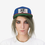 Unisex Flat Bill Hat