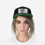 Unisex Flat Bill Hat