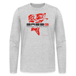 Men's Long Sleeve T-Shirt by Next Level - heather gray