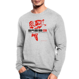 Men's Long Sleeve T-Shirt by Next Level - heather gray