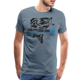 Men's Premium T-Shirt - steel blue