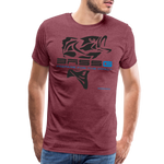 Men's Premium T-Shirt - heather burgundy