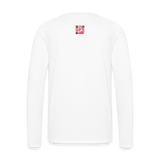 Men's Premium Long Sleeve T-Shirt - white