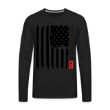 Men's Premium Long Sleeve T-Shirt - black