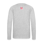 Men's Premium Long Sleeve T-Shirt - heather gray