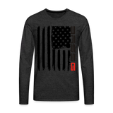 Men's Premium Long Sleeve T-Shirt - charcoal grey