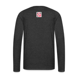 Men's Premium Long Sleeve T-Shirt - charcoal grey