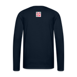 Men's Premium Long Sleeve T-Shirt - deep navy