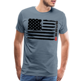 Men's Premium T-Shirt - steel blue