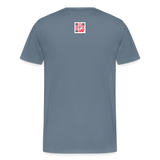 Men's Premium T-Shirt - steel blue