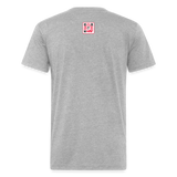 Fitted T-Shirt - heather gray