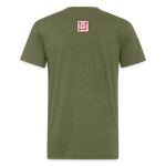 Fitted T-Shirt - heather military green