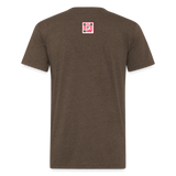 Fitted T-Shirt - heather espresso