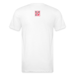 Fitted Cotton/Poly T-Shirt by Next Level - white