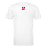 Fitted Cotton/Poly T-Shirt by Next Level - white