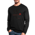 Men's Long Sleeve T-Shirt by Next Level - black