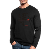 Men's Long Sleeve T-Shirt by Next Level - black