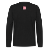 Men's Long Sleeve T-Shirt by Next Level - black