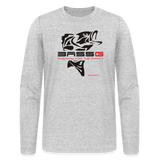 Men's Long Sleeve T-Shirt by Next Level - heather gray