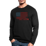 Men's Long Sleeve T-Shirt by Next Level - black