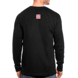 Men's Long Sleeve T-Shirt by Next Level - black