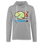 Unisex Lightweight Terry Hoodie - heather gray