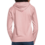 Unisex Lightweight Terry Hoodie - cream heather pink