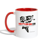 Contrast Coffee Mug - white/red